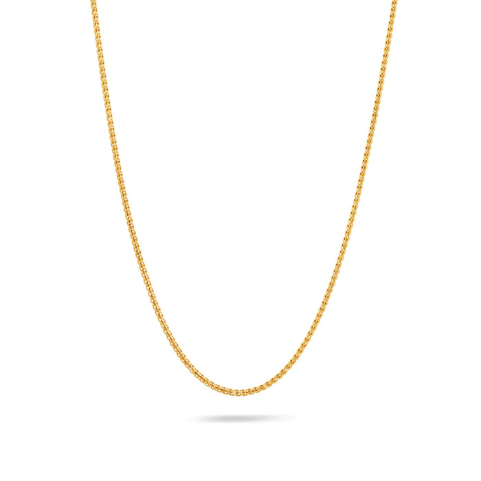 1.0MM DIAMOND CUT FRANCO CHAIN