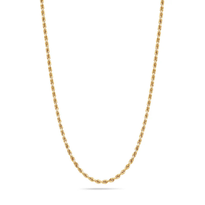 GOLD ROPE CHAIN 2MM