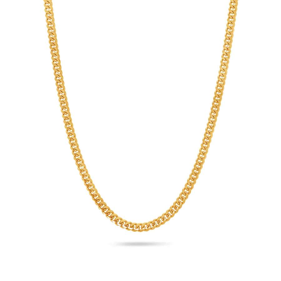 GOLD CUBAN LINK 2.7MM