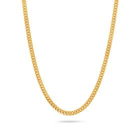 GOLD CUBAN LINK 2.7MM