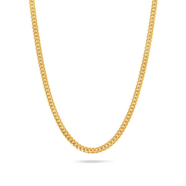 GOLD CUBAN LINK 2.7MM